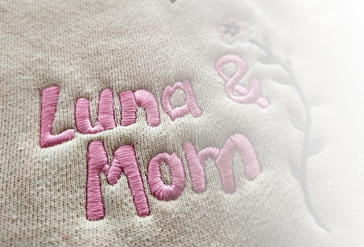 embroidery detailed photo